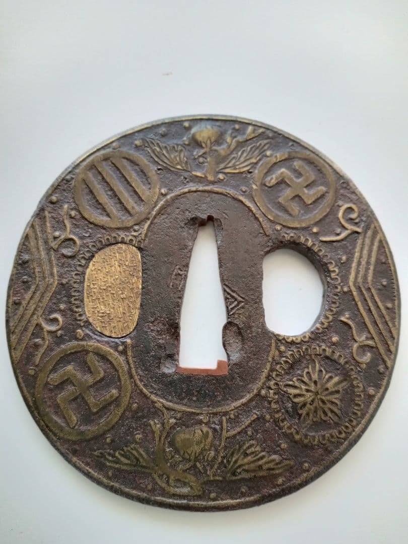 鐔　応仁鍔　室町時代