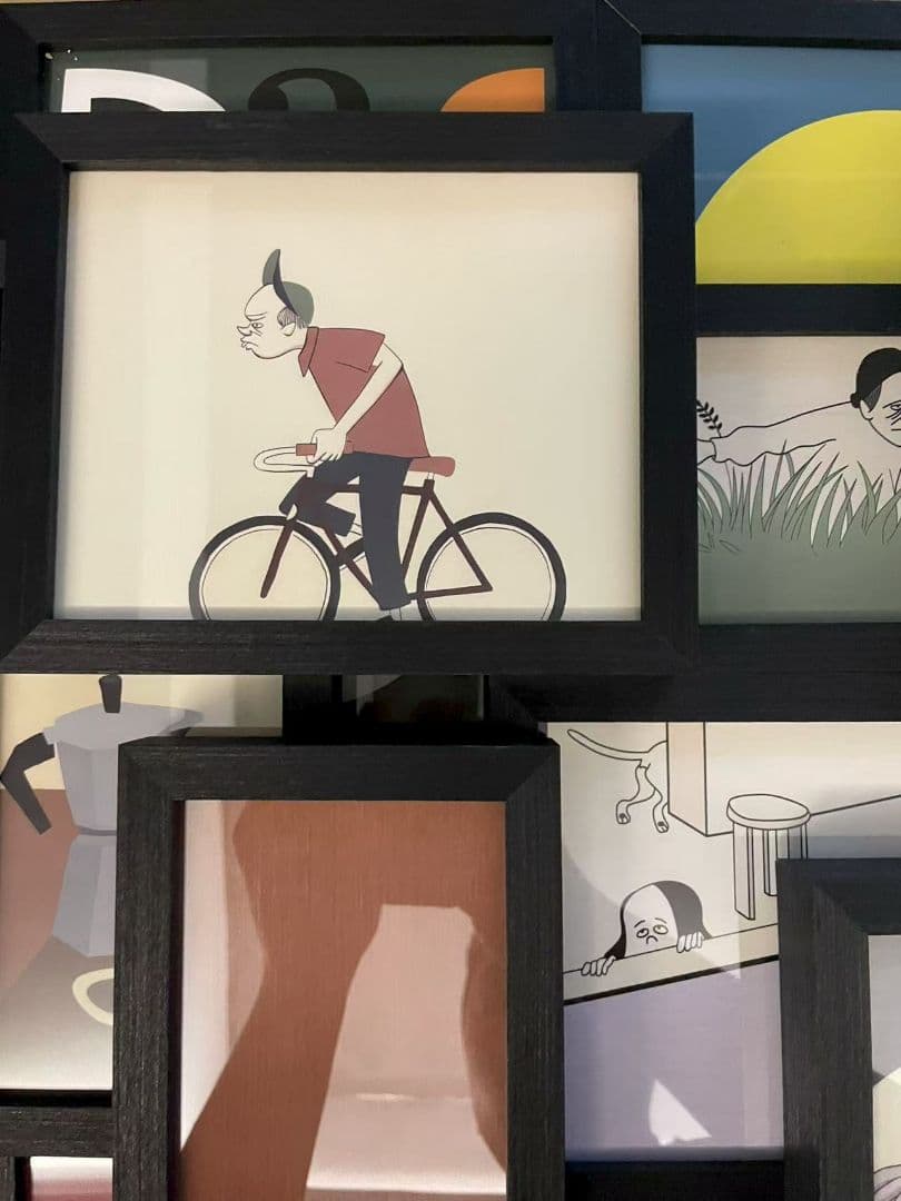 花井祐介 木版画「無題1」