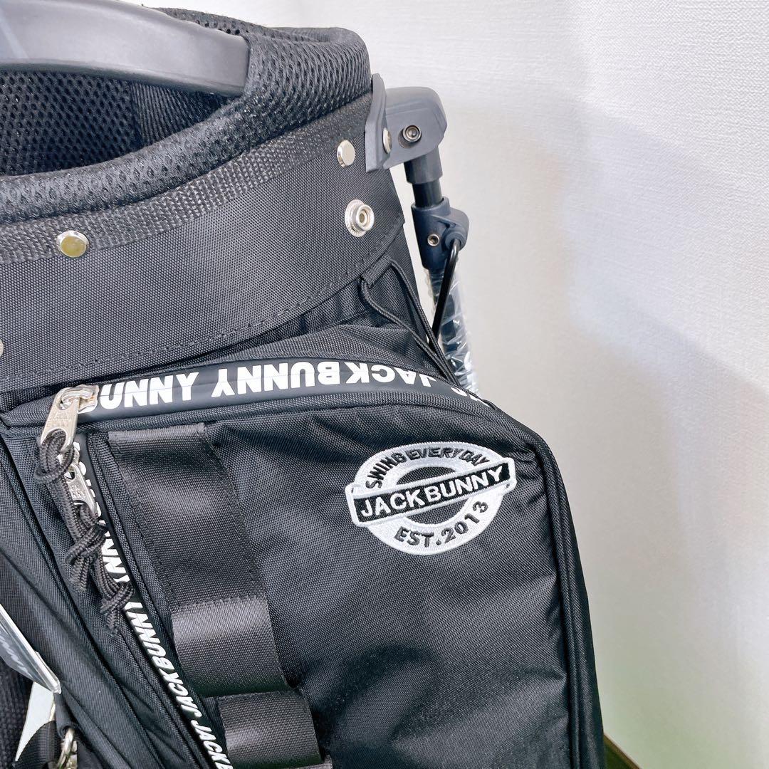 廃盤　希少　未使用　ジャックバニー！！　スタンド　キャディバック　ブラック