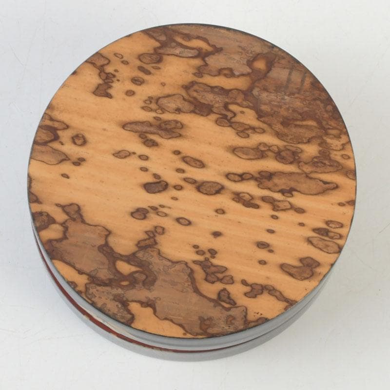 茶道具　東竹斎作　金銀笹蒔絵　升香合　共布共箱　M　9782