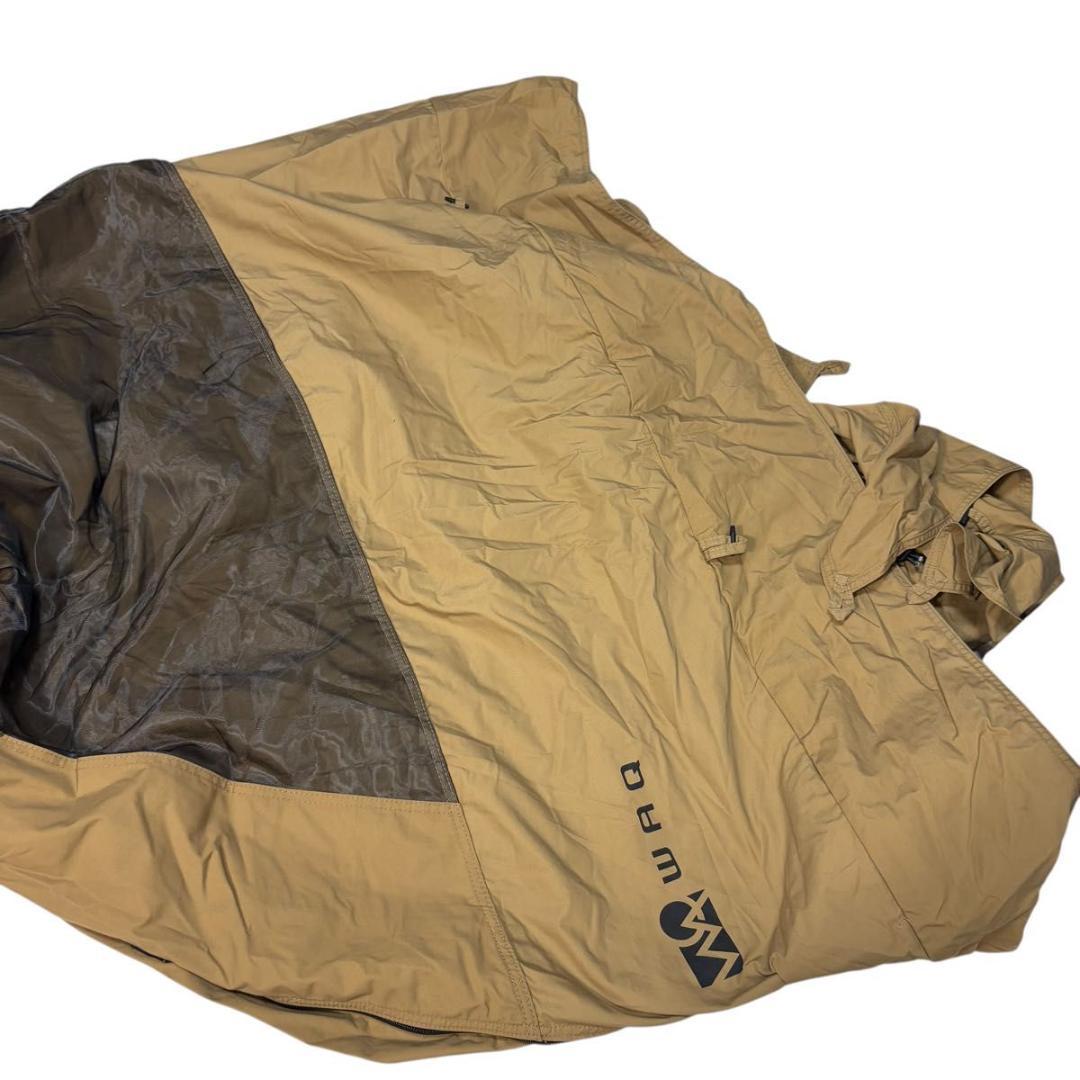 WAQ Alpha TC SOLO DX 専用フロントウォール　前幕　タンカラー