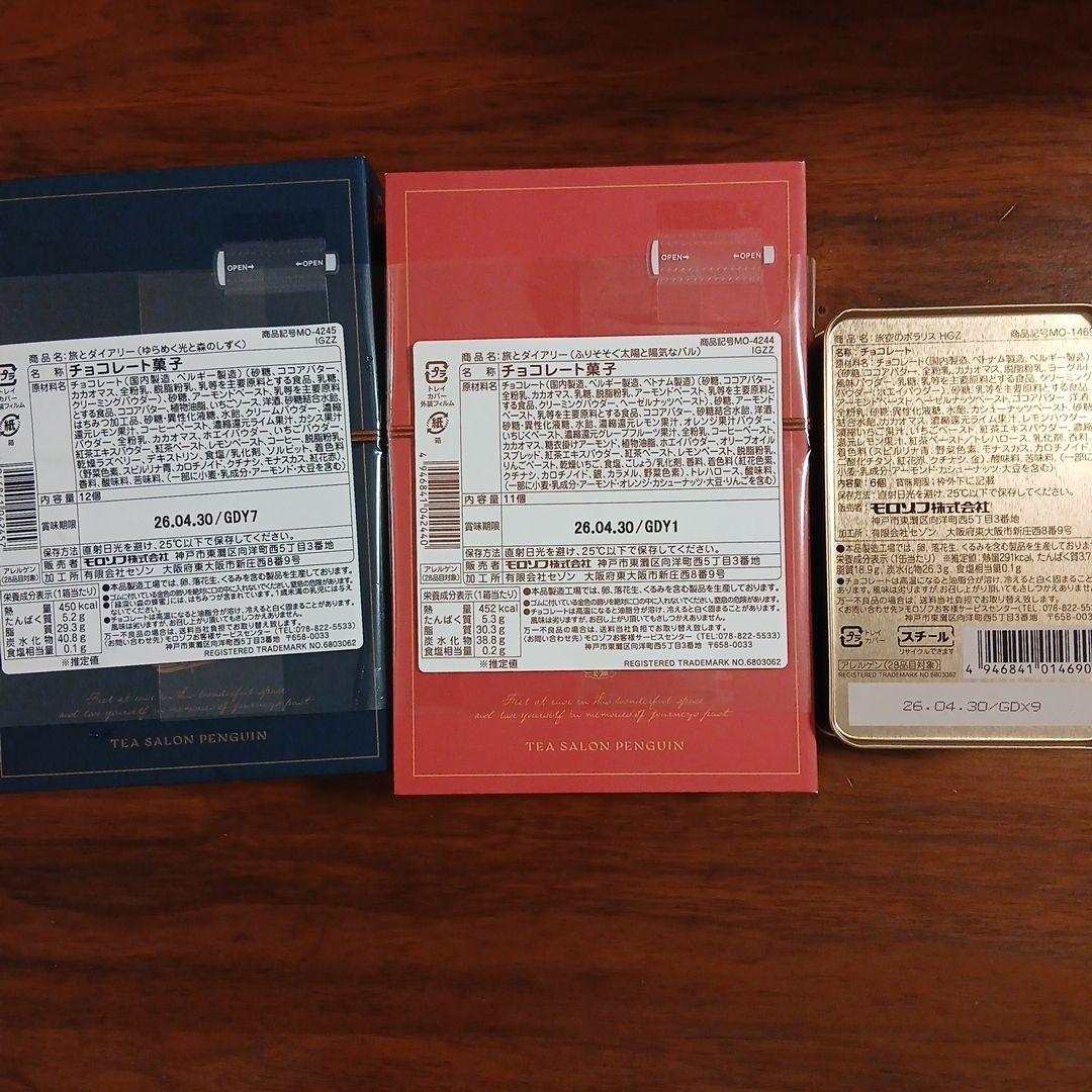 新品未開封モロゾフ旅とダイアリーと旅するポラリス