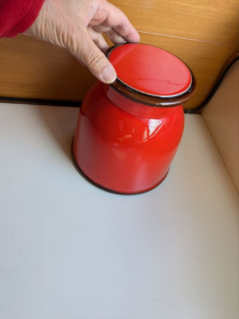 コーヒー豆入れ　ヴィンテージ　イタリア　Baludelli