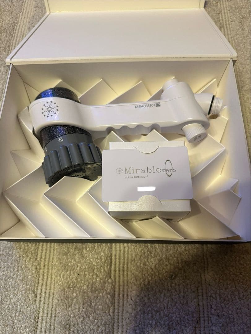 Mirable zero シャワーヘッド ウルトラファインミスト