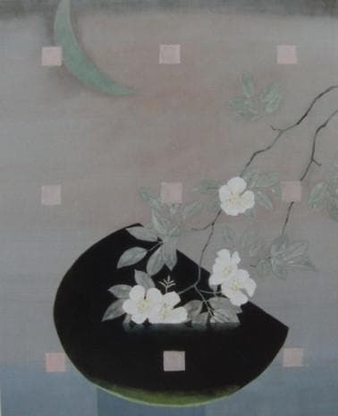 北田 克己、迎え花、厳選、希少画集画、新品高級額 額装付、きただ かつみ