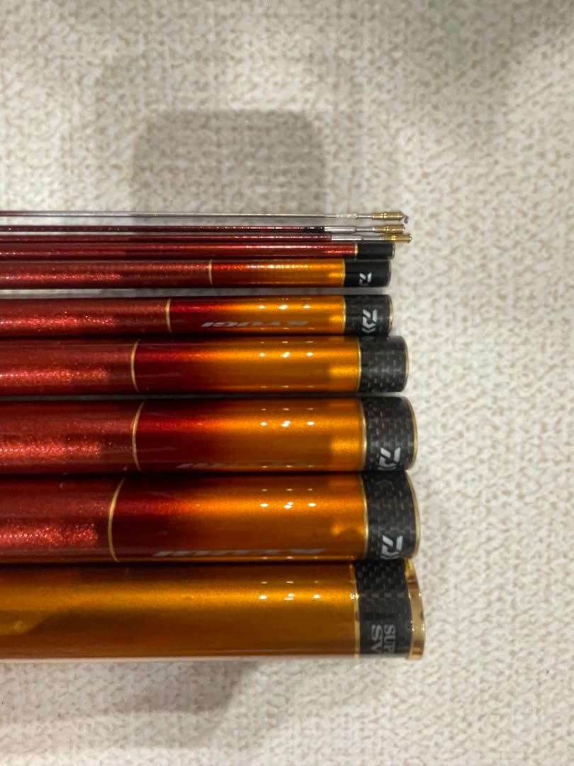 ダイワ 鮎竿2本セット　銀影競技T90早瀬抜　 銀影エアTYPES90