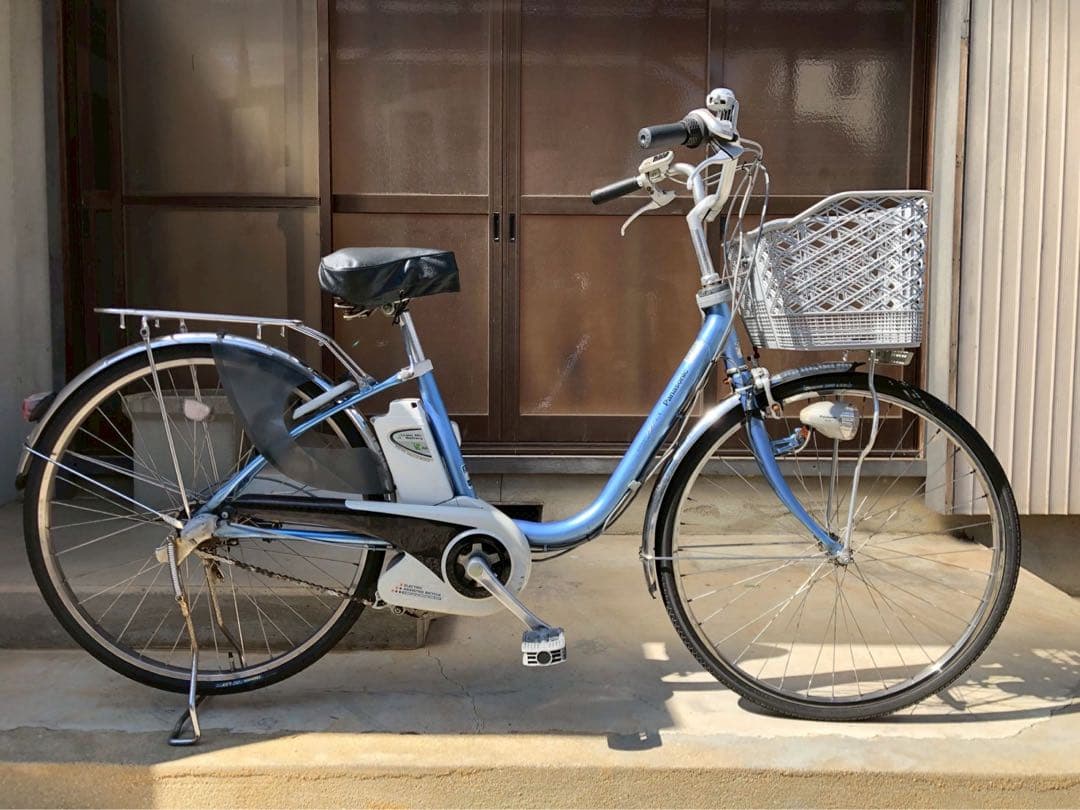 電動自転車　№6073 パナソニック　ビビ　26インチ
