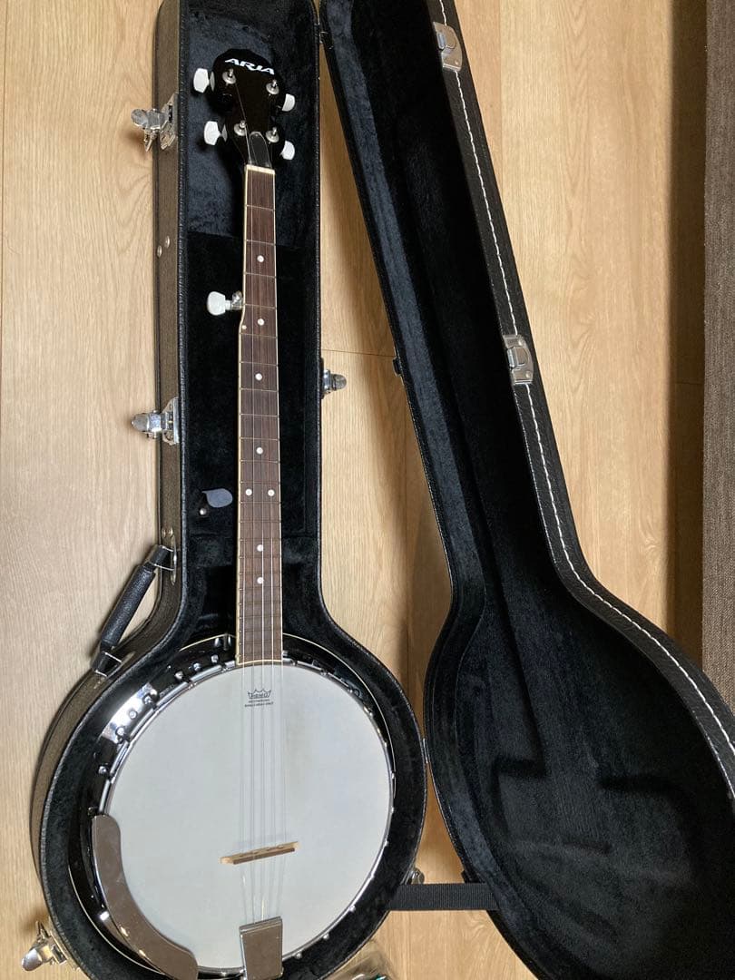 【本日限り！】ARIA SB-10 バンジョーギター 備品　※ハードケース付き