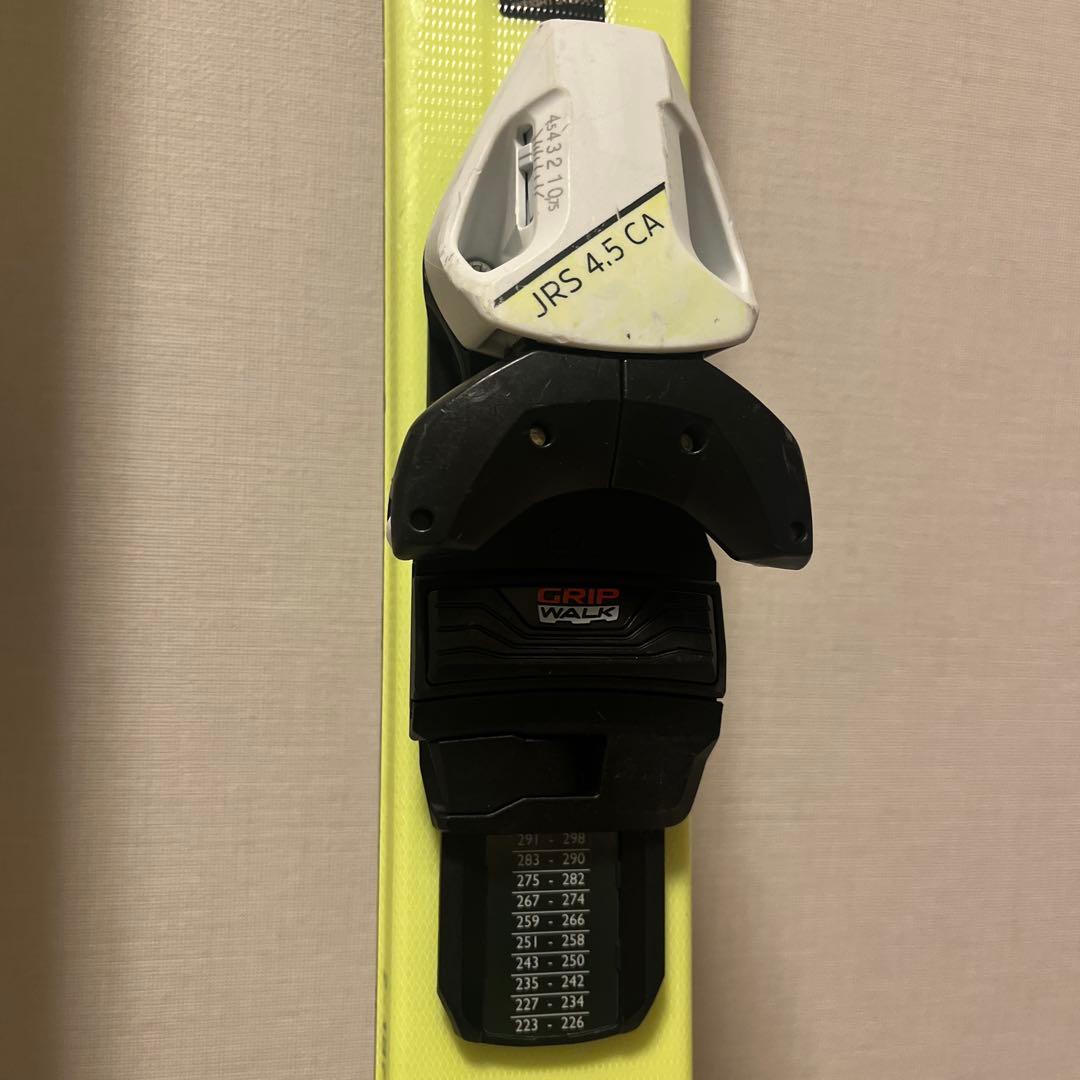 137cm HEAD SUPER SHAPE チームモデル スキー　ジュニア