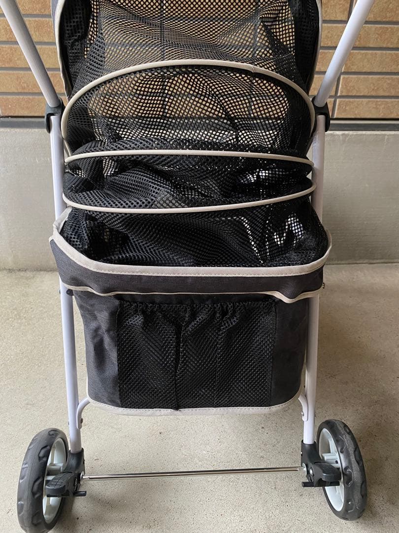 【最終値下げ】Pettom ペットカート 犬用ベビーカー カート バギー猫犬兼用