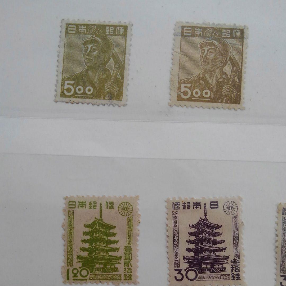 切手　昔の　日本