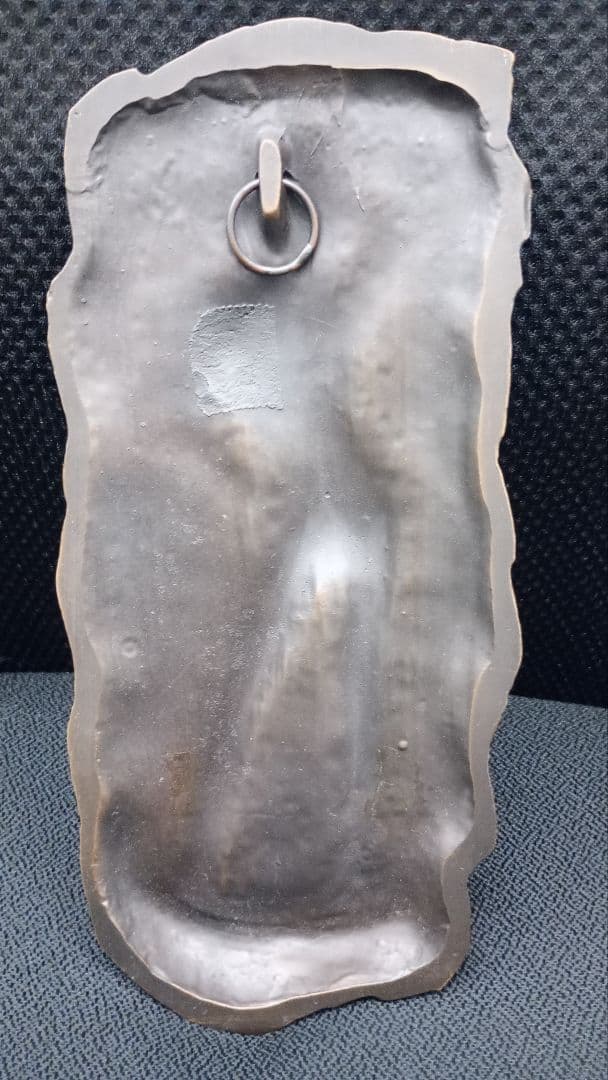 ジルベール、ボアレラ　銅板壁掛け飾り