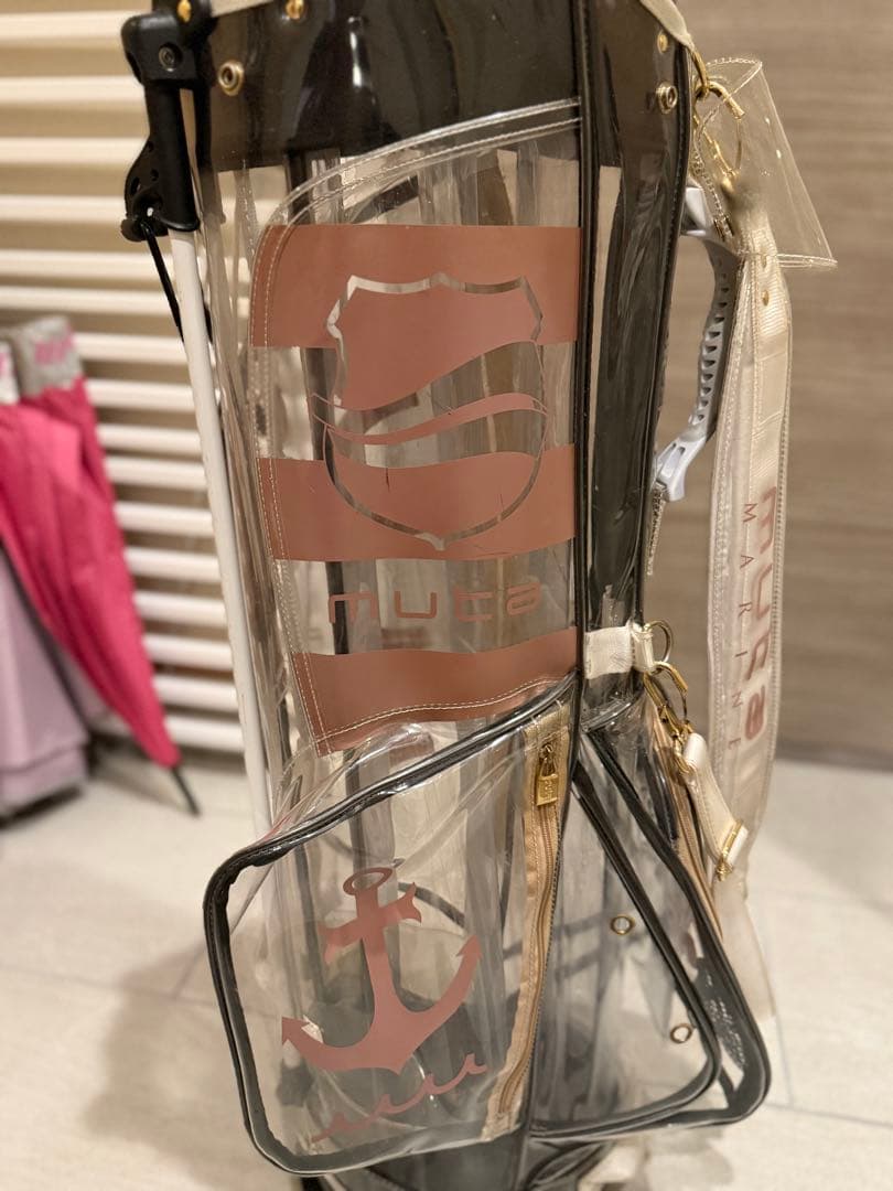 muta MARINE キャディバッグ ゴルフバッグ　ムータクリア