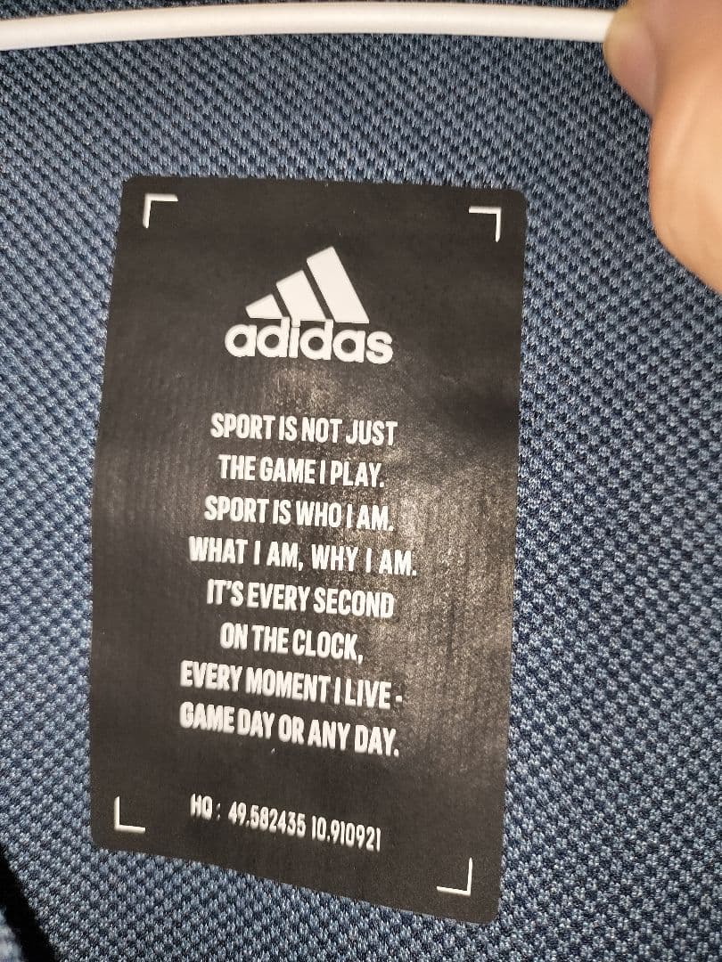 レアル・マドリード 19/20 ZNE フーディジャケット ネイビー XLサイズ