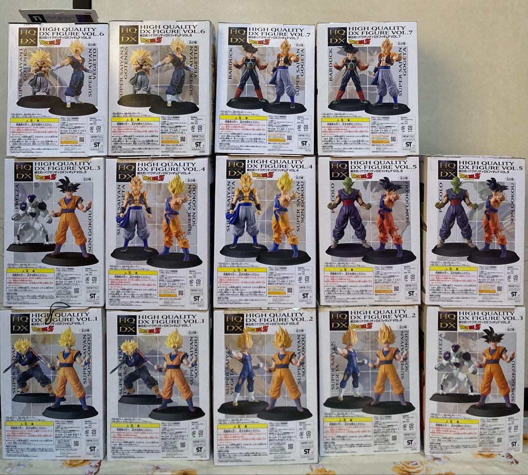 ドラゴンボールZ 組立式ハイクオリティDXフィギュア 37体セット