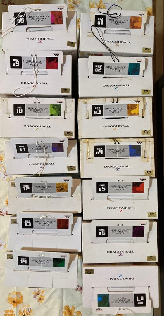 ドラゴンボールZ 組立式ハイクオリティDXフィギュア 37体セット