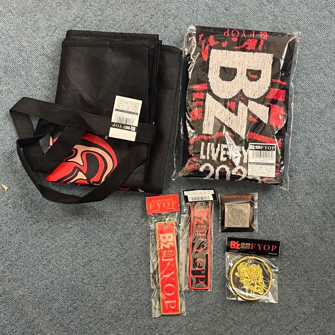 B'z LIVE-GYM 2025 -FYOP-メモリアルプレートコンプ他10点