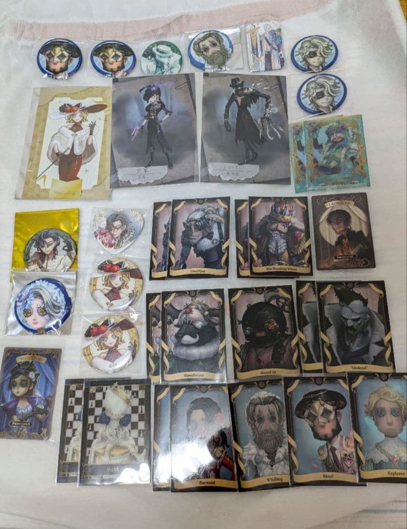 第五人格 カード 缶バッジ ポストカード