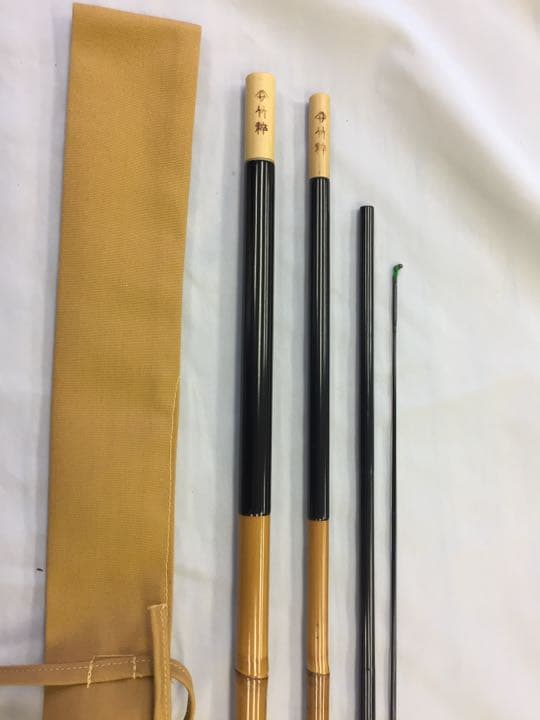 ヘラ竿（純正竹）口巻 　山サ竹粋　11尺