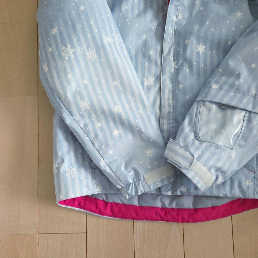 【未使用に近い・美品】DESCENTE スキー スノボ ウェア上下セット 150