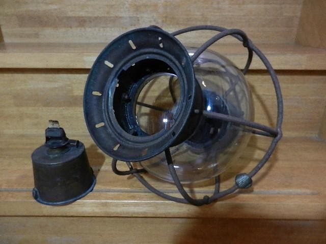 アンティーク船舶用＜オニオン＞オイルランプ