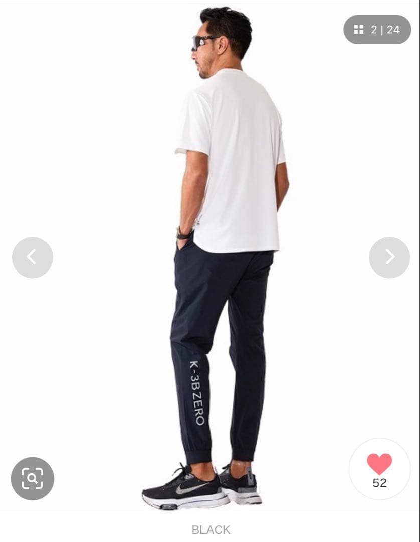 K-3B ZERO 0_144_RG アクティブジョガーパンツ　Ｍ