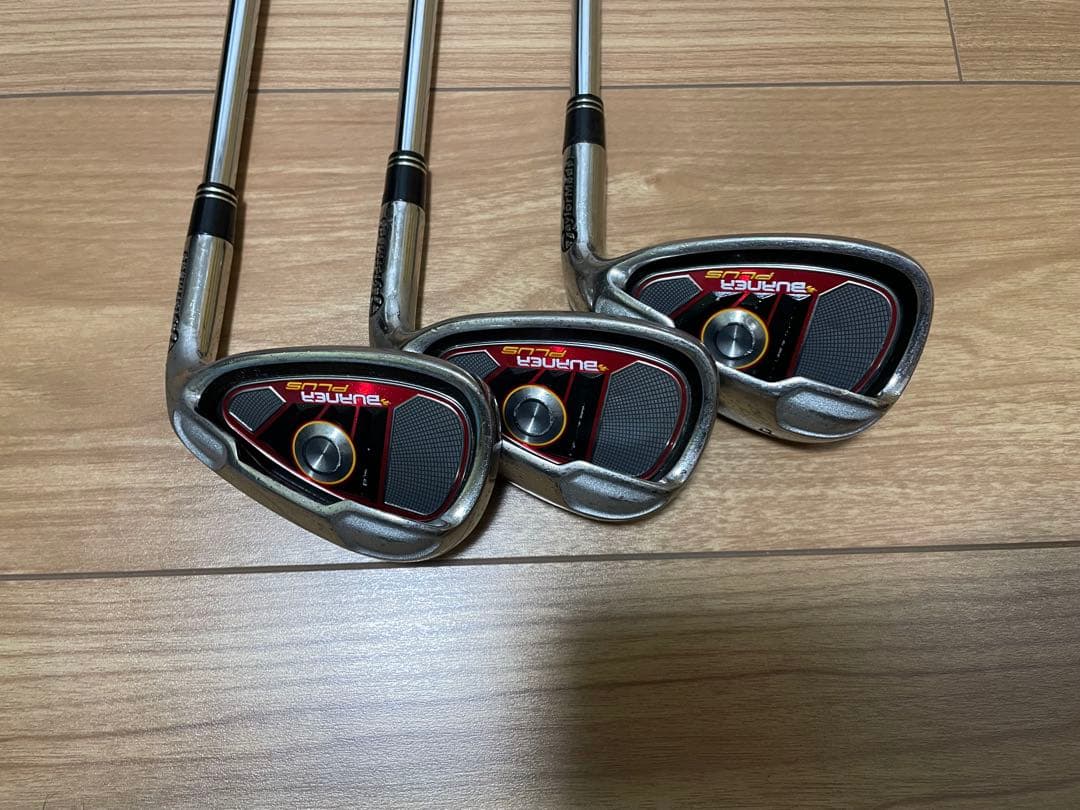 TaylorMade テーラーメイド バーナープラス 7本ゴルフアイアンセット