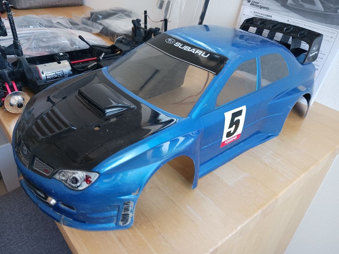 京商フェーザーmk2 ラリー仕様 ビッグボアダンパー他オプション多数 メカレス