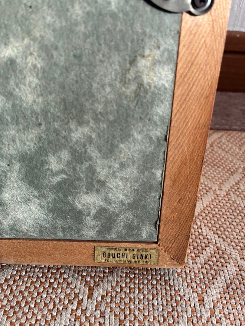 嘉山 作　純銀製 竹モチーフ図（額装）