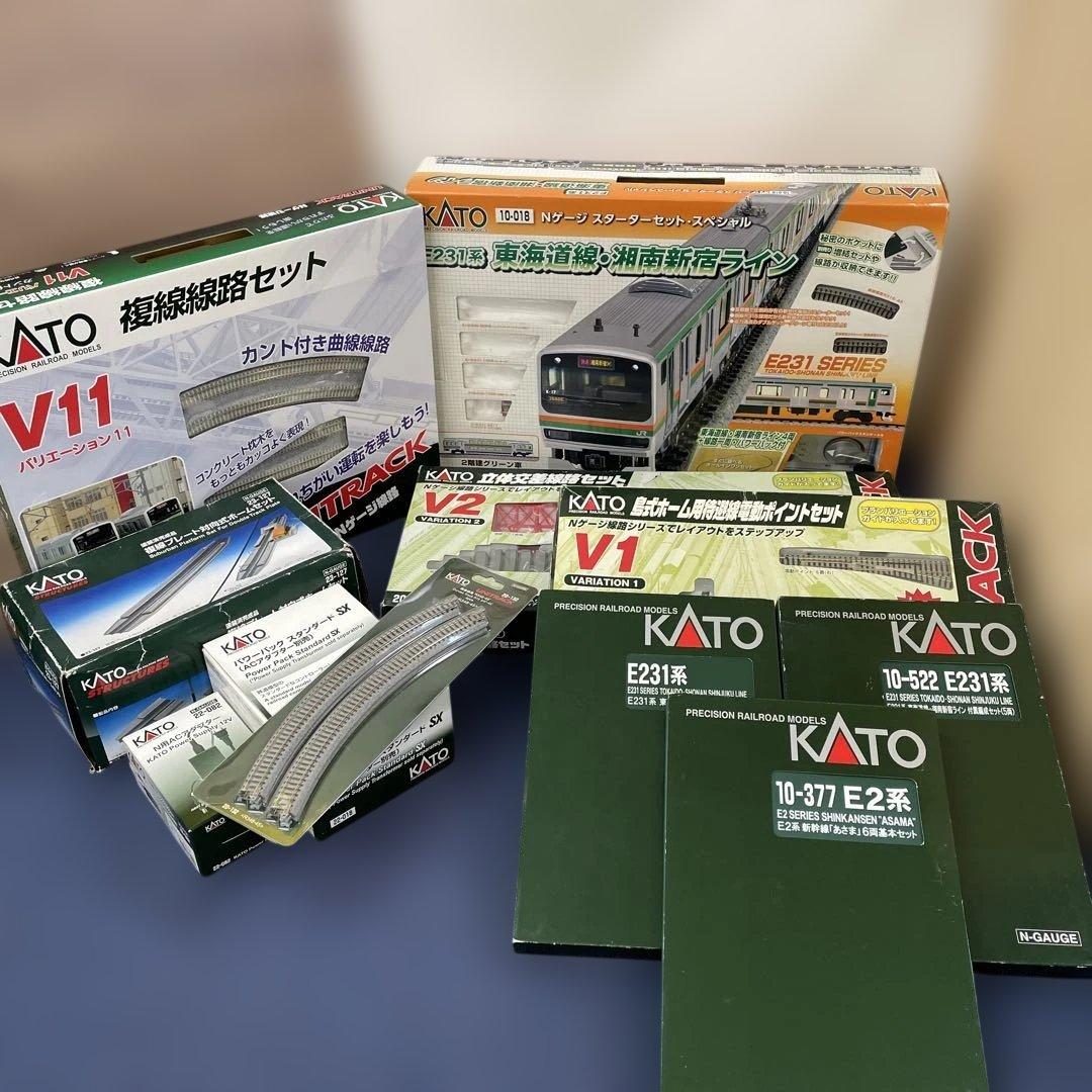 KATO 鉄道模型セット　Nゲージ線路シリーズ　車両付き