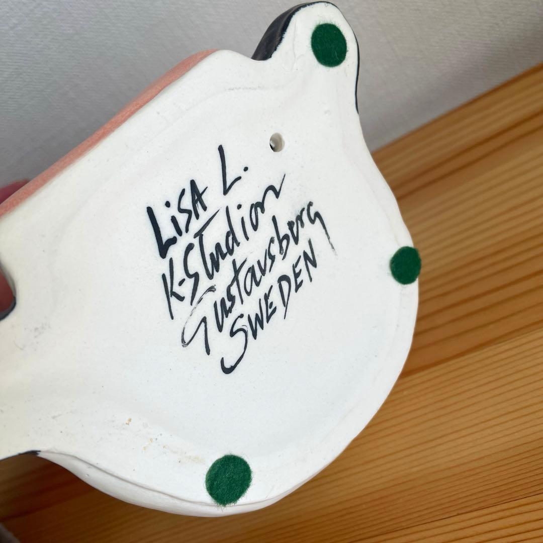 リサラーソン Lisa Larson パンダ 新潮文庫 非売品 陶器