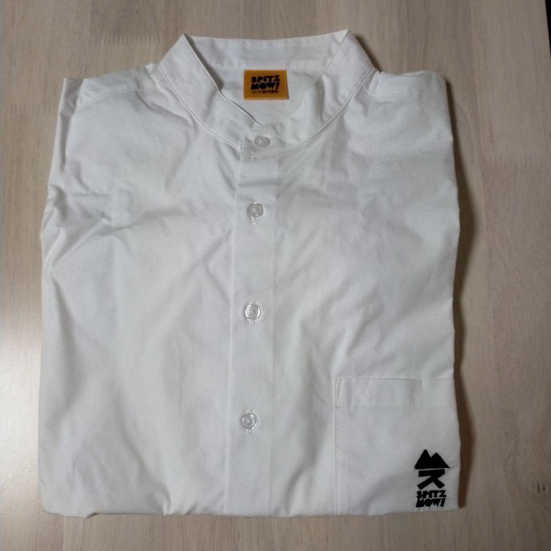 スピッツ　スタンドカラーシャツ
