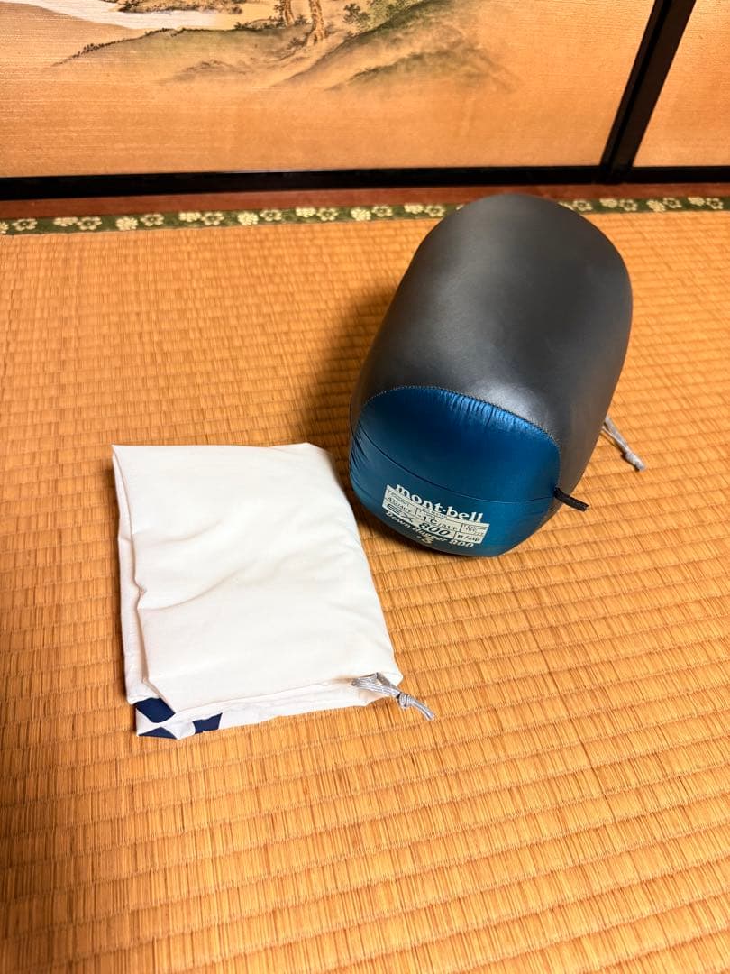 モンベル ダウンハガー800 #3 R/ZIP ブルーグリーン