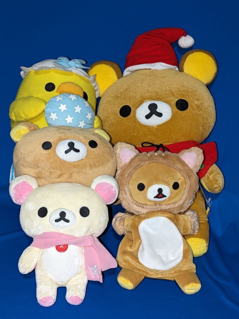 激レア♡リラックマ ＆コリラックマ＆キイロイトリ♡ぬいぐるみマスコットまとめ売り
