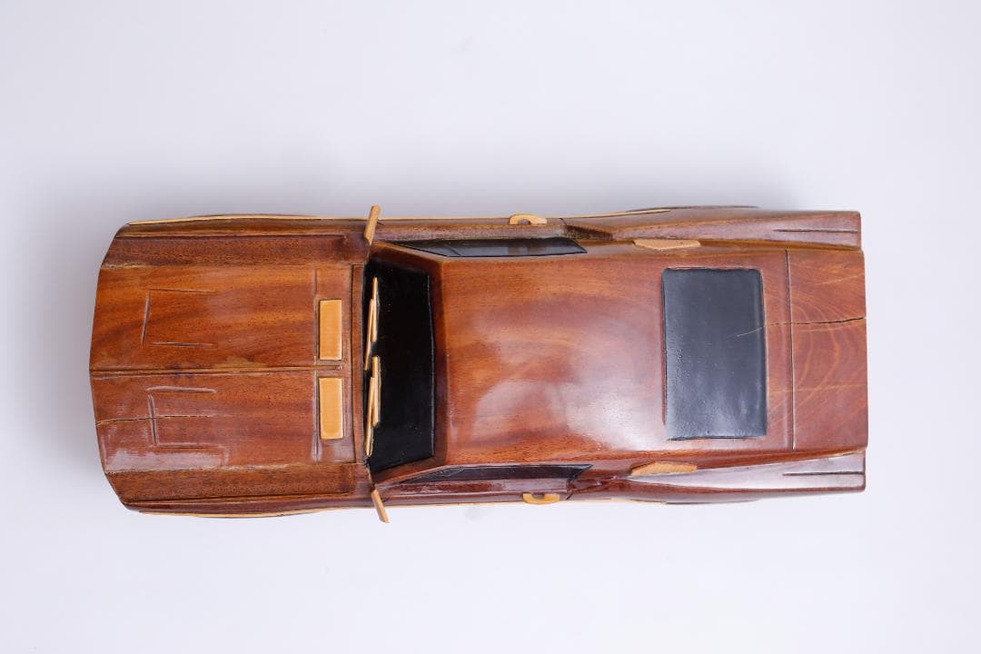 木製モデルカー　1967 フォード マスタング GTA ファストバック
