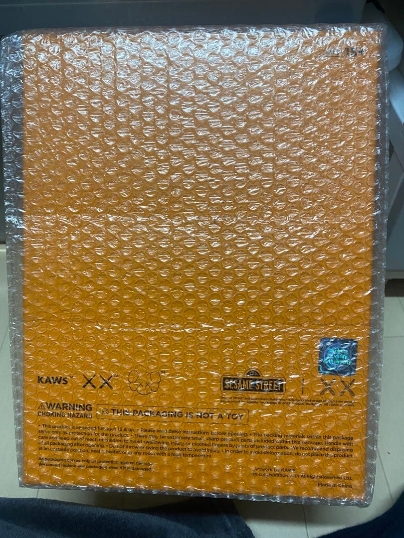 【正規品 未開封】KAWS カウズ×セサミストリート バート&アーニー