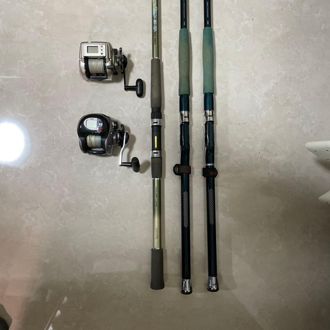 船釣り竿、リールセット