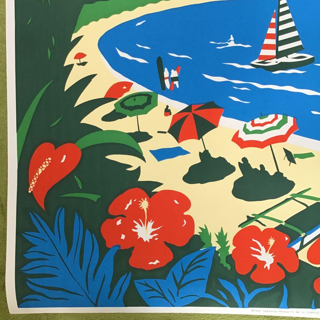 ビンテージ ハワイアン ポスター シルクスクリーン 2枚セット Hawaii