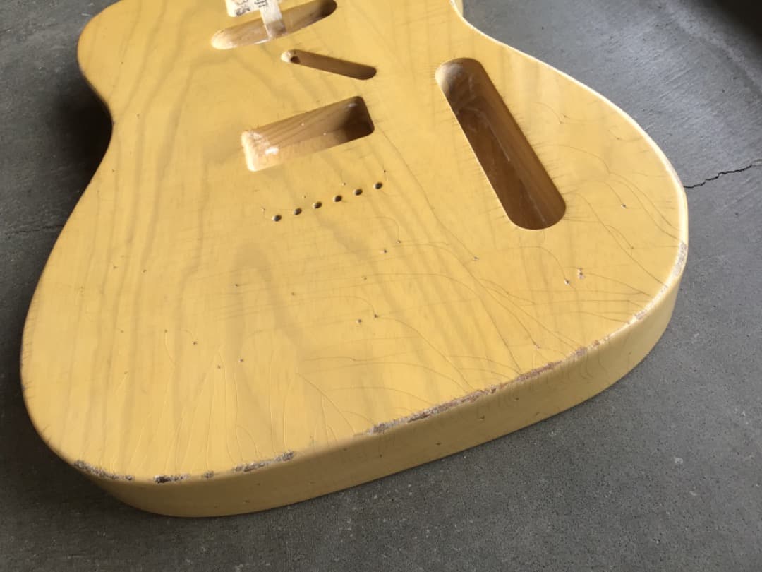 MJT Telecaster テレキャスターボディアッシュ TV JONES