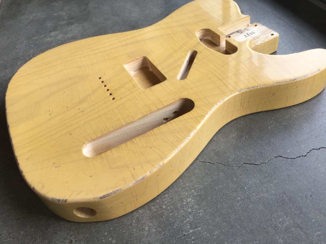 MJT Telecaster テレキャスターボディアッシュ TV JONES