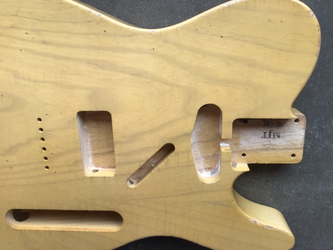 MJT Telecaster テレキャスターボディアッシュ TV JONES