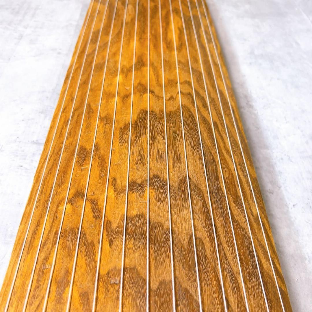 お琴　13弦　綾杉胴　くり甲　高級　和楽器　弦楽器　蒔絵