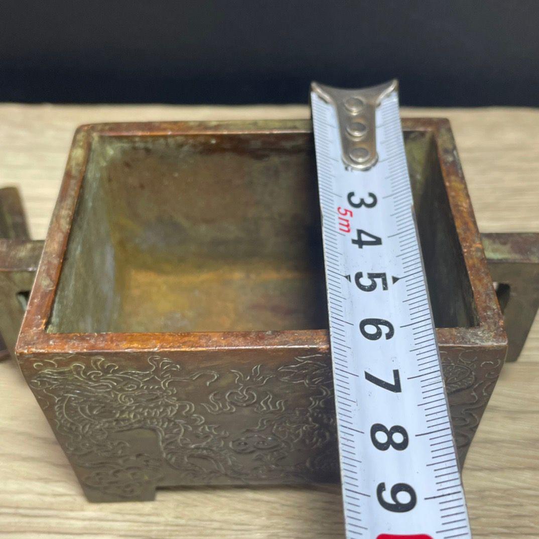 香炉 四神獣香炉 仏具 奉納香炉 銅製品 工芸品 置物