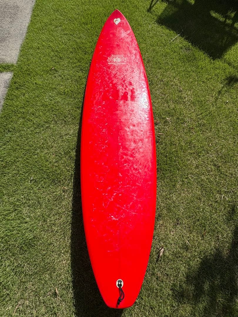 Kirk Bierke Sunset Beach サーフボード レッド