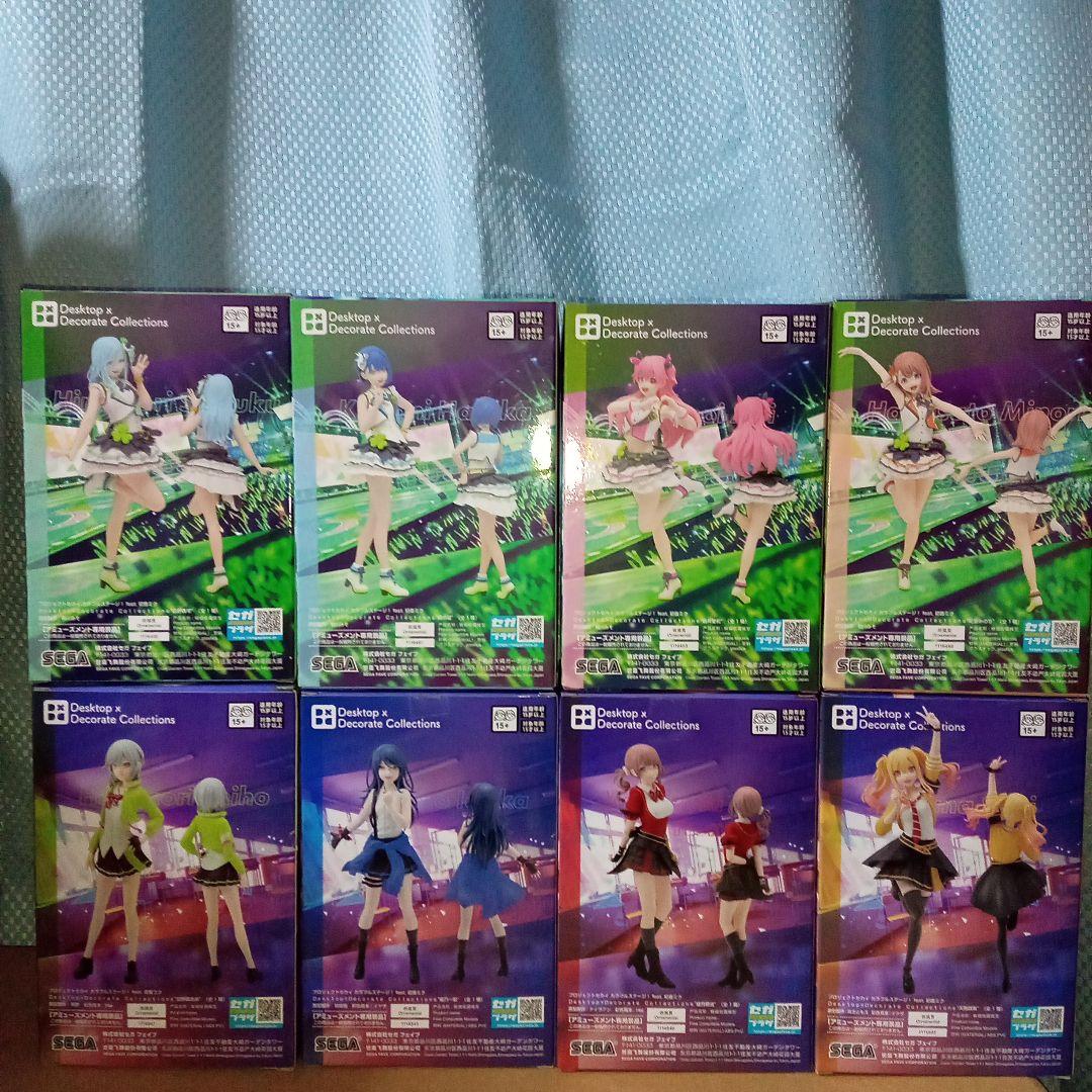 プロジェクトセカイ　カラフルステージ　フィギュア　8種コンプセット