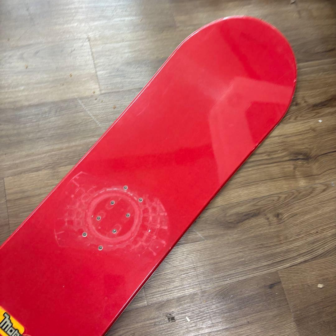 MORROW モロー FOCUS フォーカス 163cm スノーボード 赤 板