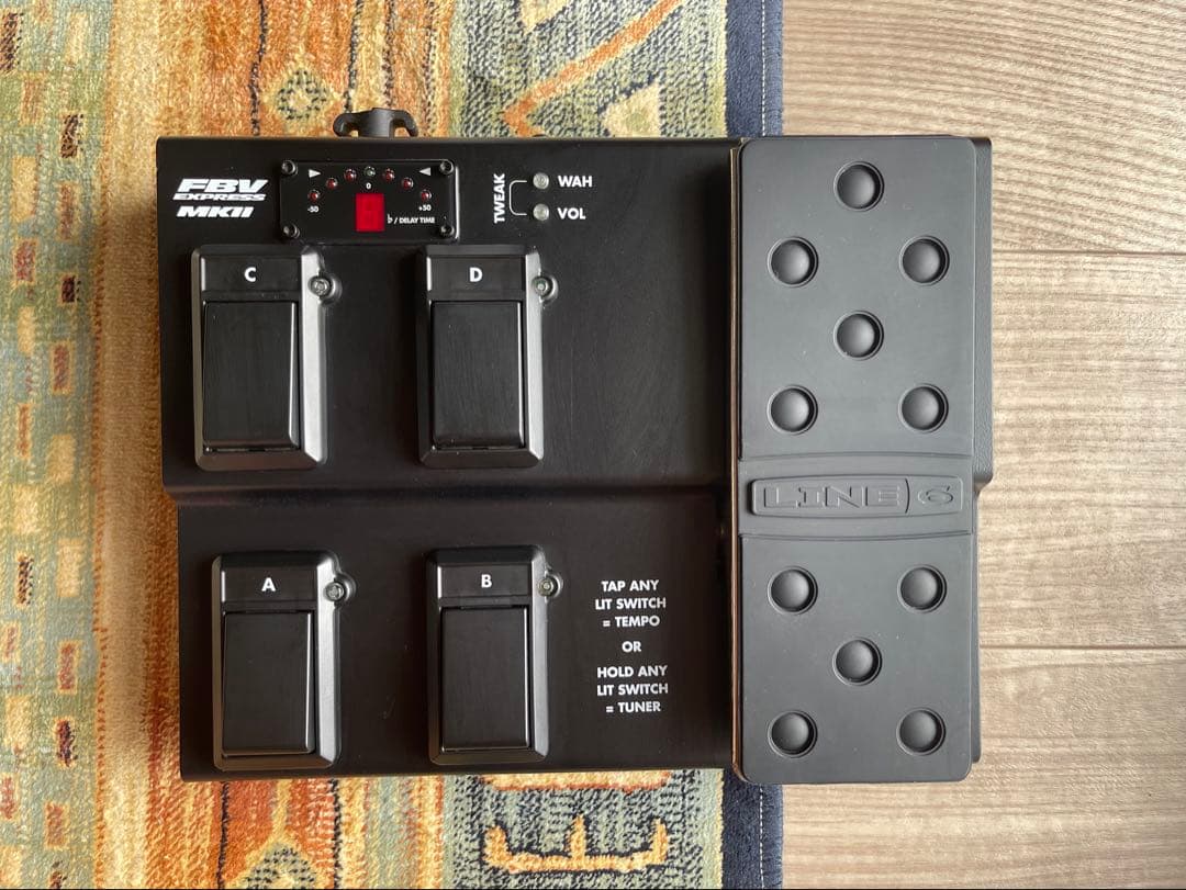 【箱、ケーブル付】 LINE6 FBV EXPRESS MKII フットスイッチ