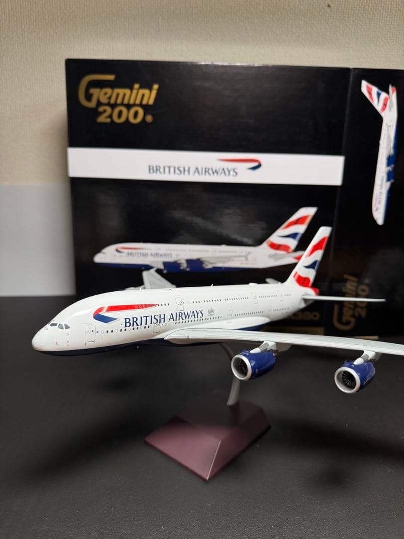航空機・ヘリコプター Gemini 200 Airbus A380 British Airways