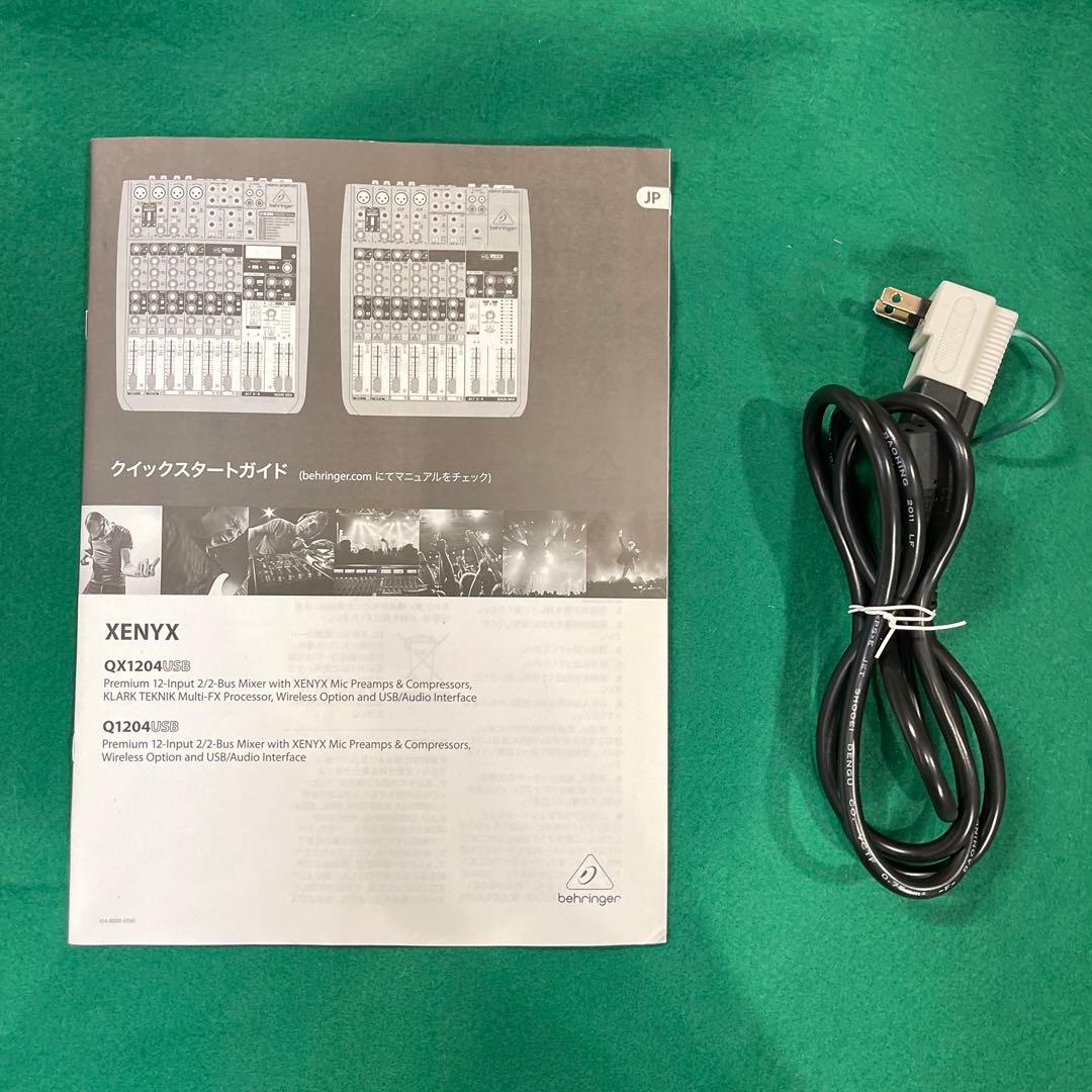 【中古】Behringer XENYX Q1204USB アナログミキサー