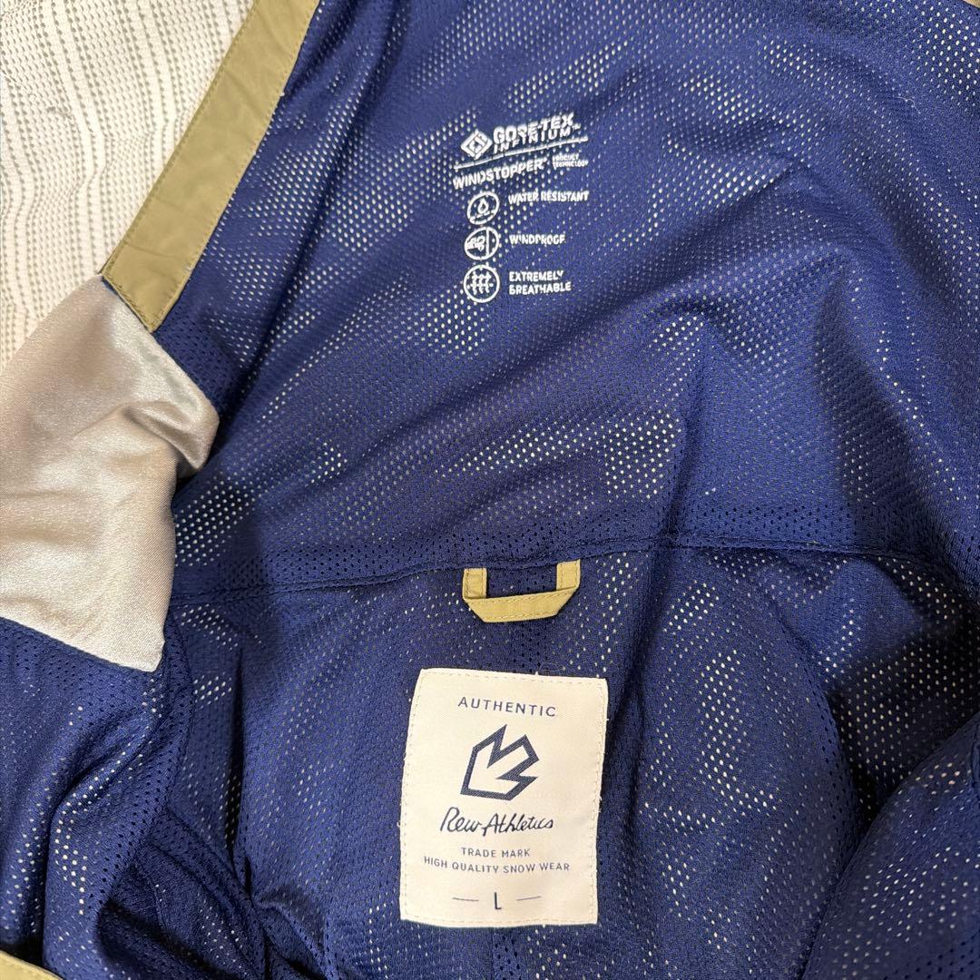 REW スノーボードウェア　ゴアテックス　ビブパンツ